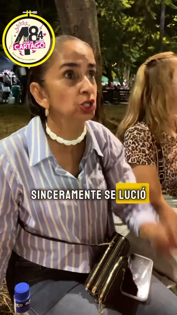 Éxito total en la serenata a Cartago