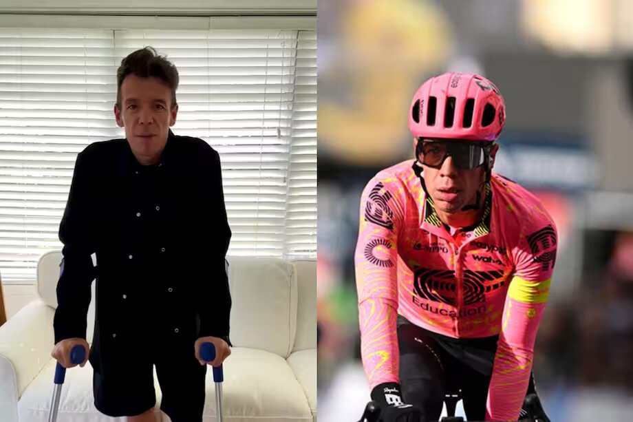 Rigoberto Urán reconsidera su retiro tras caída en España