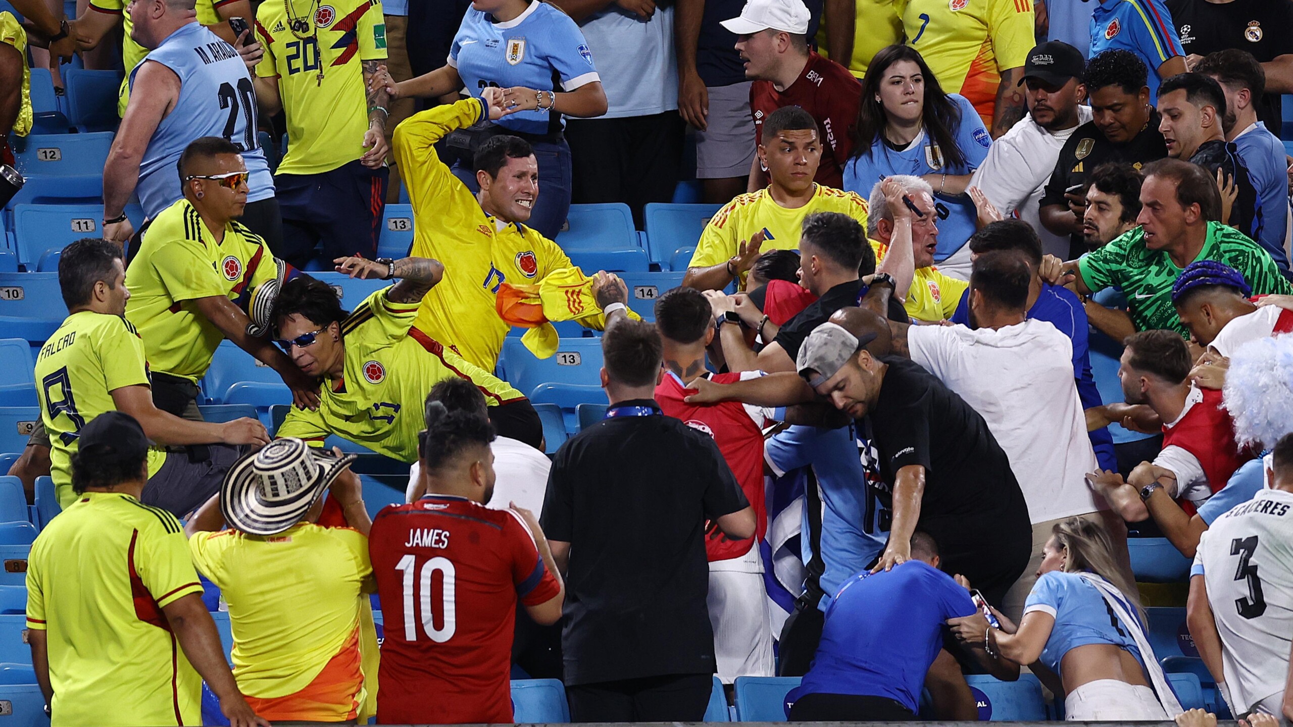 Sanción millonaria a Colombia por incidentes en Copa América