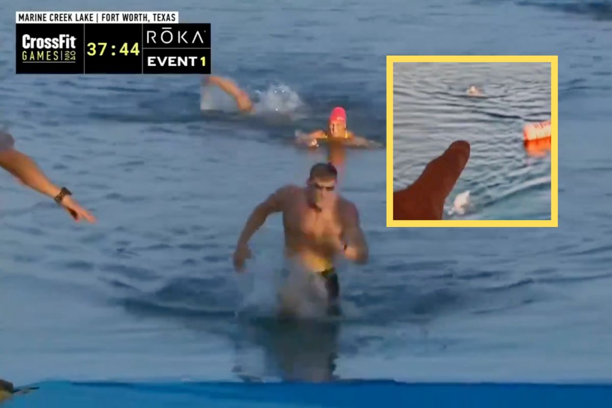 Nadador se ahogó cerca de la orilla durante prueba