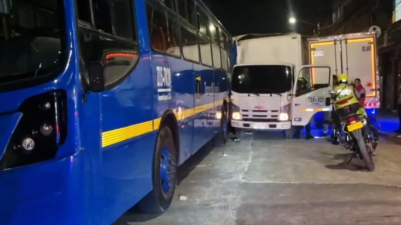 Capturados en Bogotá tras robo de furgón