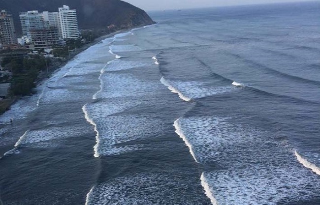 Alerta por vientos y oleaje en Santa Marta y La Guajira