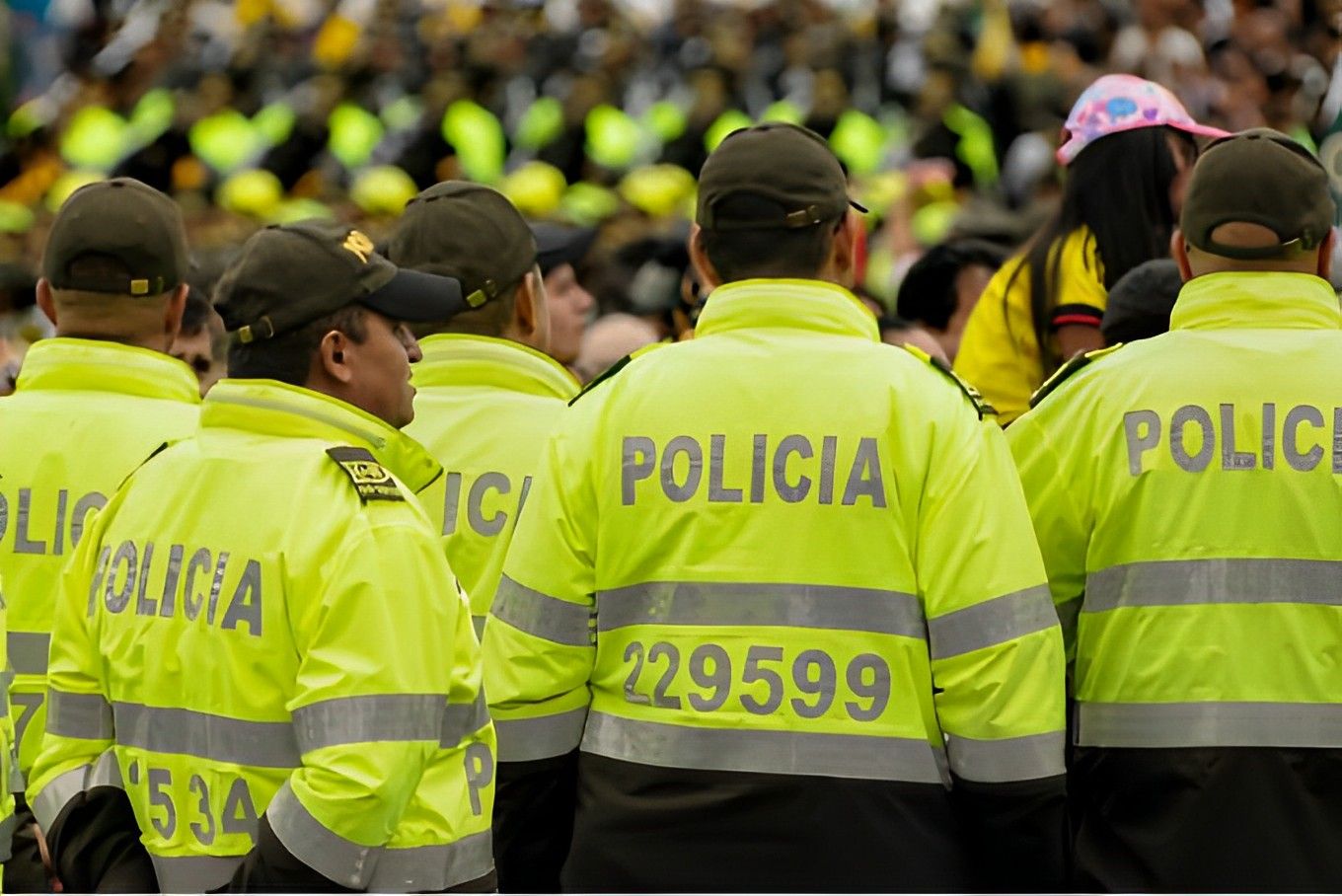 Despliegue policial en Cali para la COP16