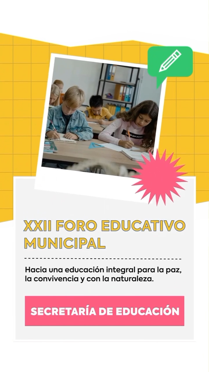 XXII Foro educativo municipal