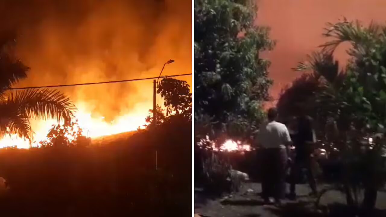 Incendio forestal en Jamundí