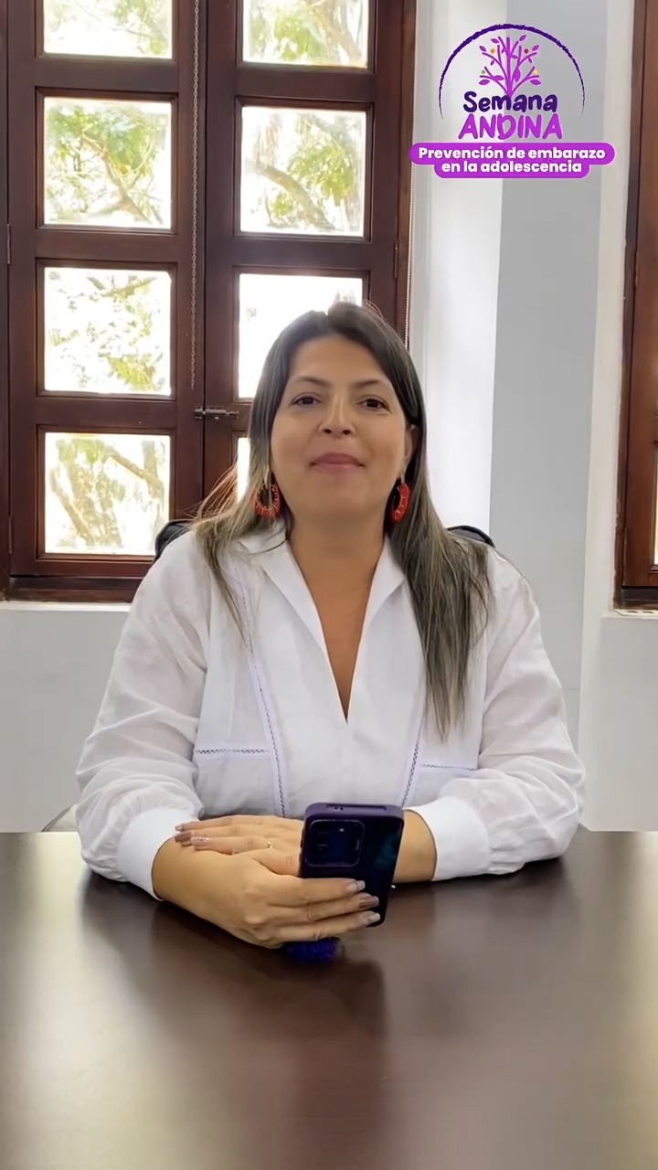 Inicia la semana Andina por la prevención del embarazo adolescente