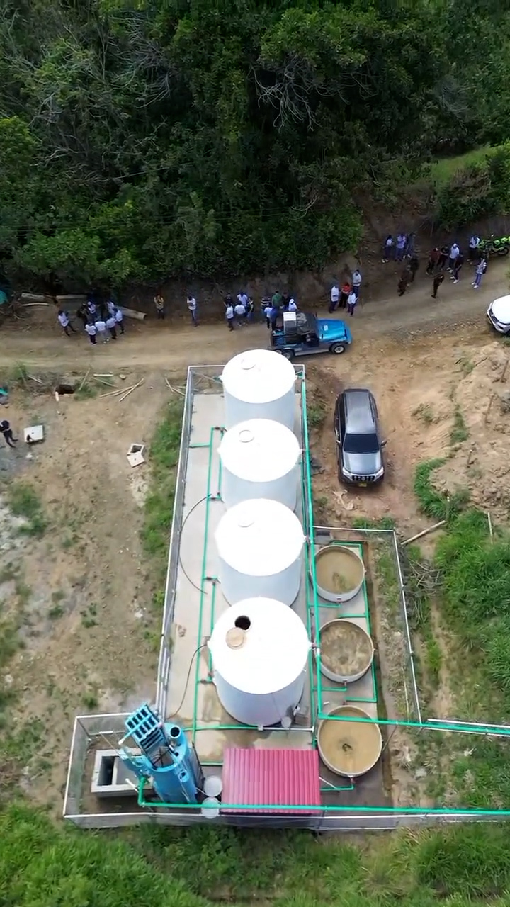 Nueva planta de agua potable beneficia a familias en Modín