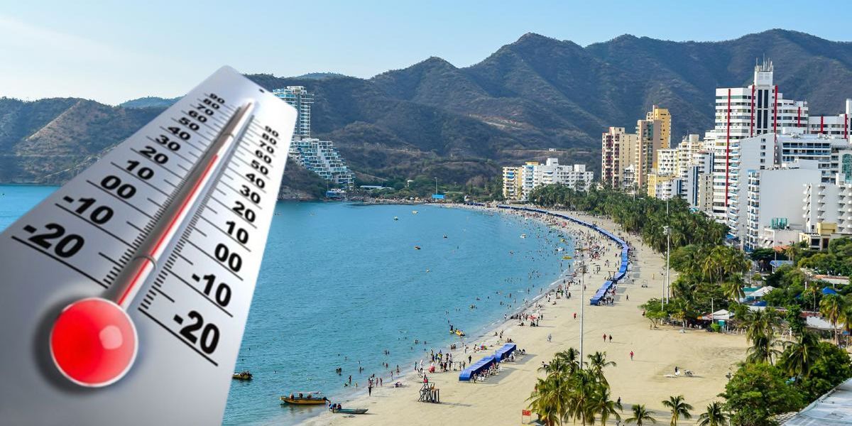 Santa Marta, la ciudad más calurosa del Caribe colombiano