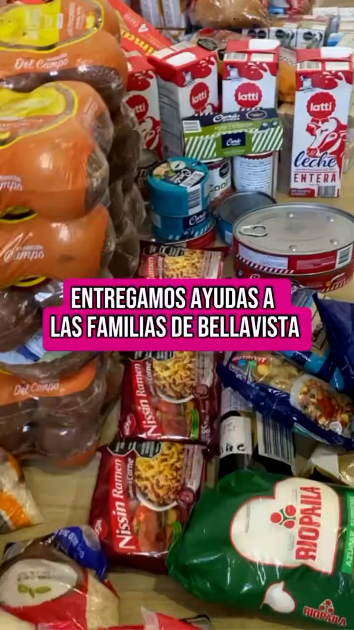 Apoyo constante a los afectados por el incendio en Bellavista