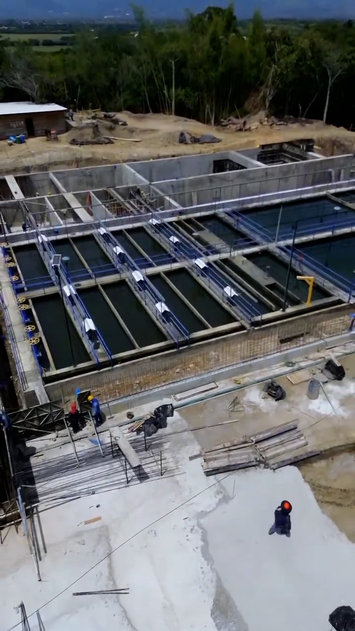 Avanza satisfactoriamente la ampliación de la Planta de Tratamiento No. 2