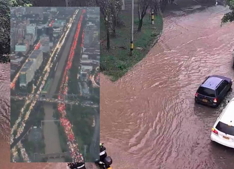 Tormenta eléctrica y granizo colapsan Medellín y el Valle de Aburrá