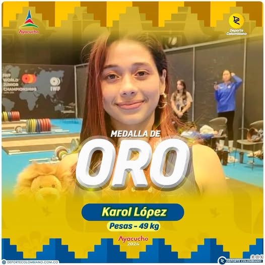 Oro para Colombia en los Juegos Bolivarianos