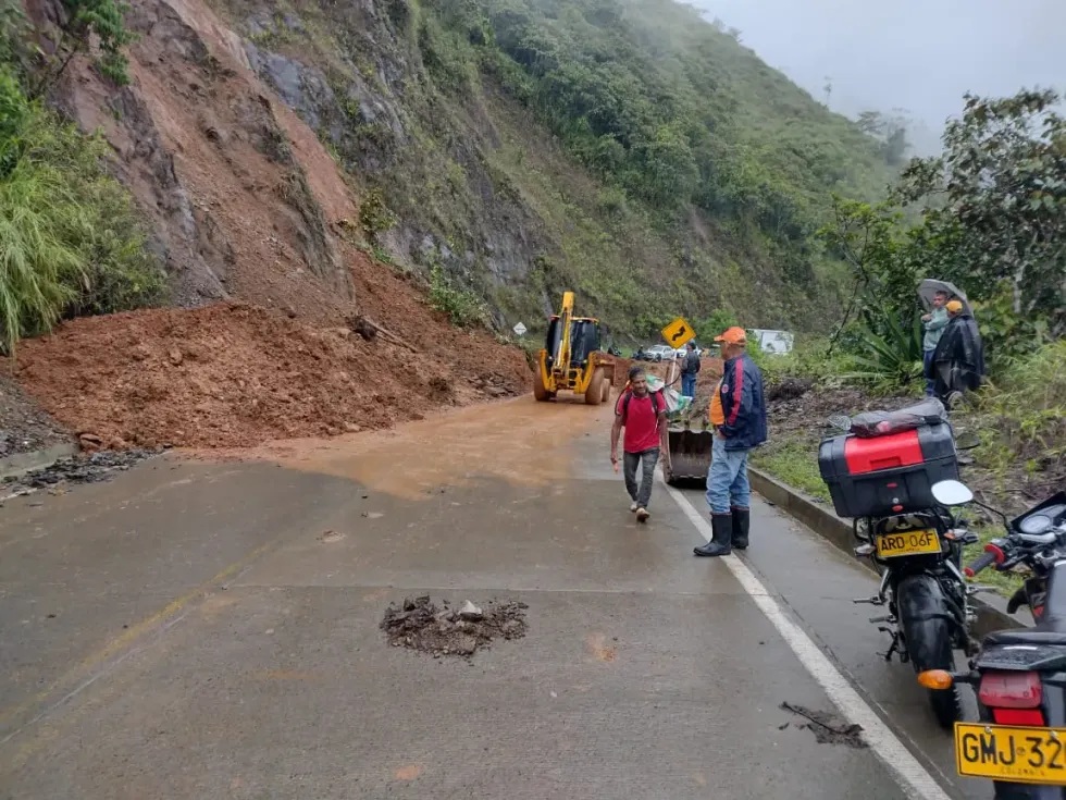 Lluvias en Risaralda causan deslizamientos en tres municipios