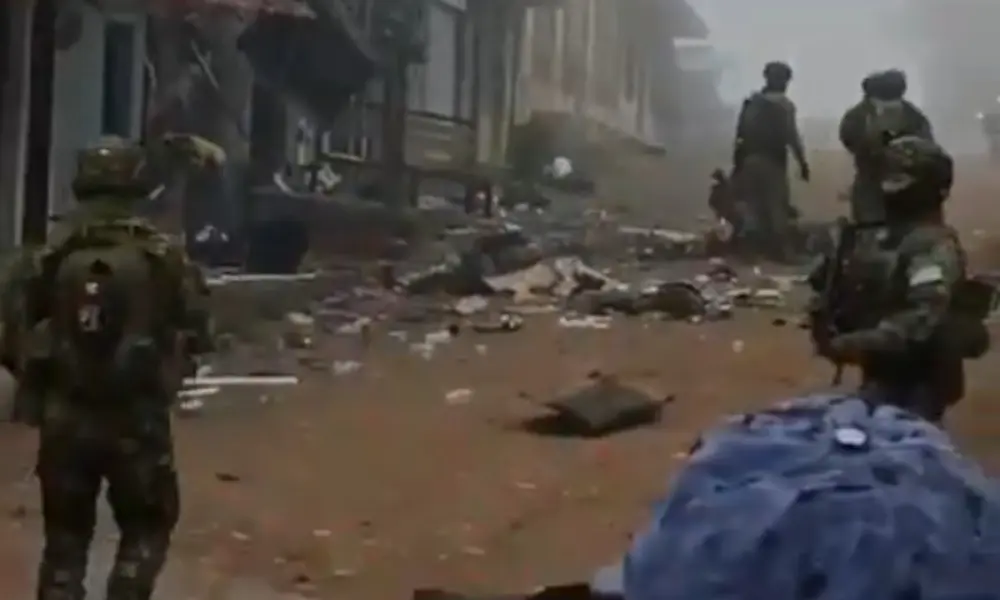 Atentado con moto bomba en El Plateado, Cauca,