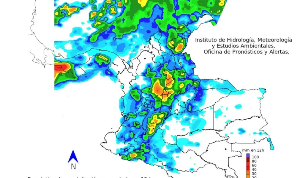 Incendios y deslizamientos en varias regiones de Colombia