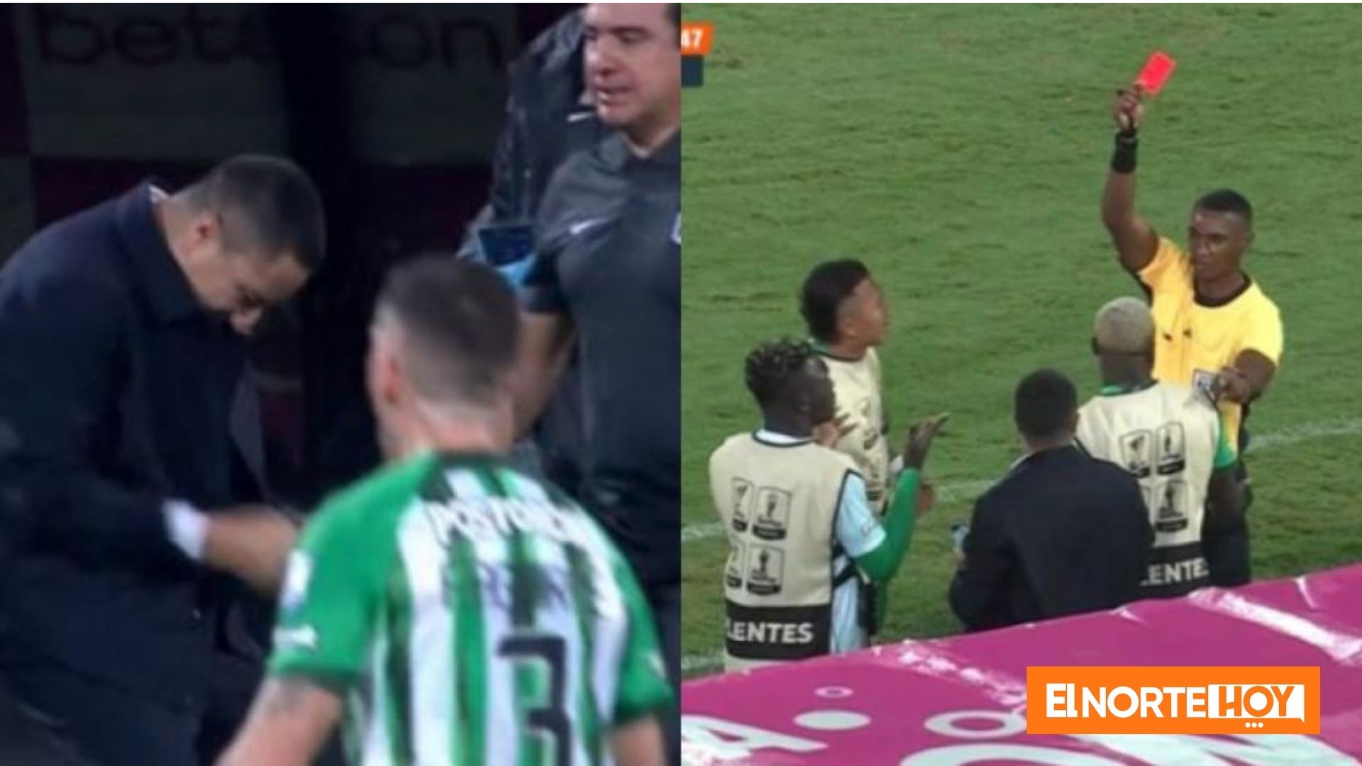 Atlético Nacional vence 5-0 a Santa Fe en un partido polémico