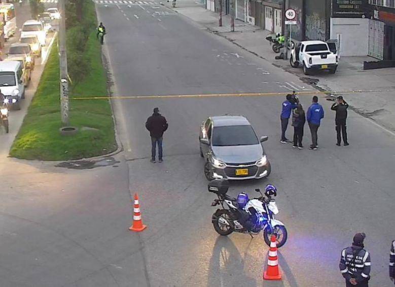 Enfrentamiento armado en Bogotá un policía herido, un capturado