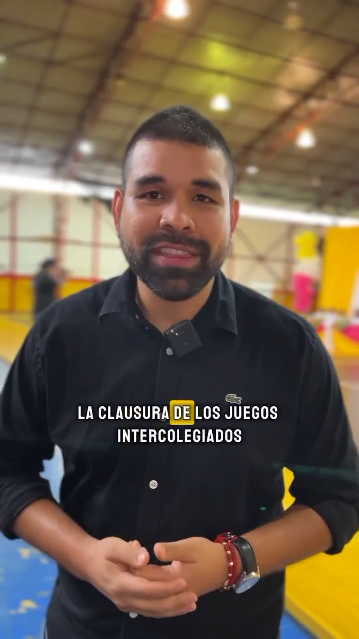 Clausura de los Juegos Intercolegiados 2024