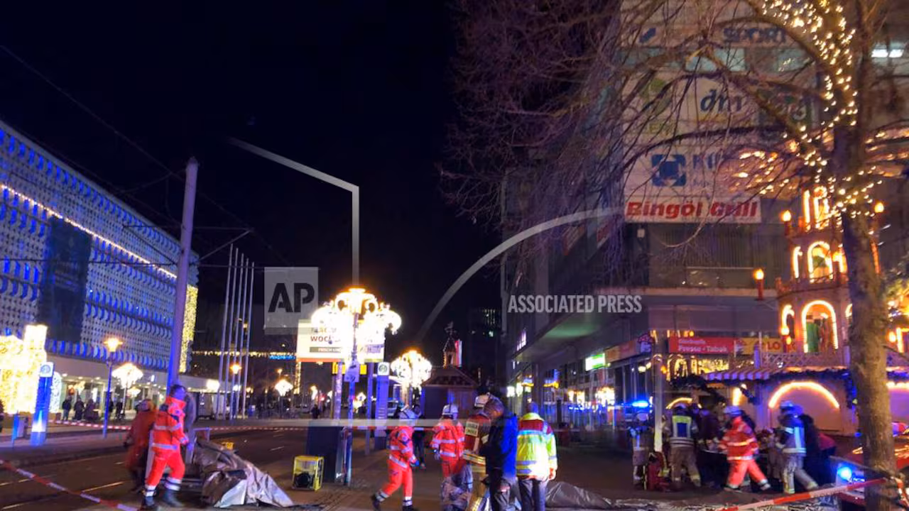Atropello masivo en Magdeburgo deja un muerto y viarios heridos