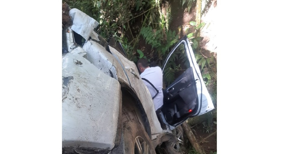 Accidente mortal en la vía Manizales-Bogotá
