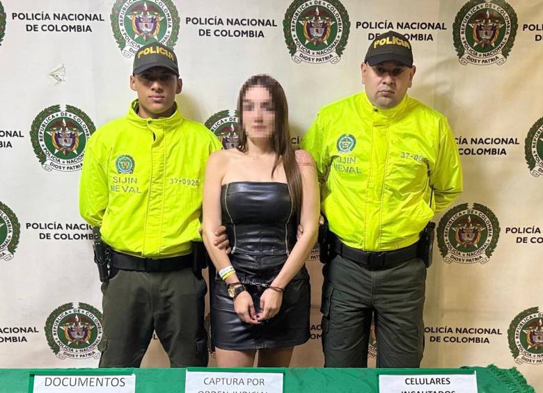 Capturan a la reina de la escopolamina