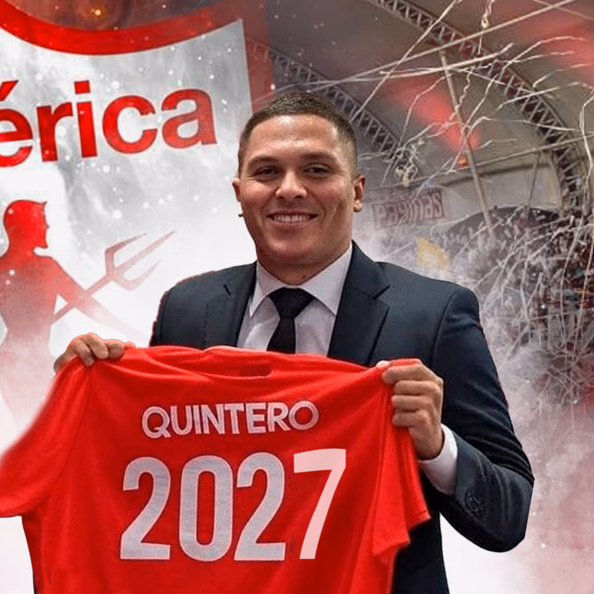 Juan Fernando Quintero será presentado en América