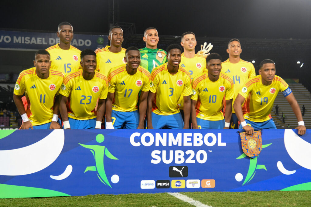 Colombia empata en su debut y así quedó en el Sub-20