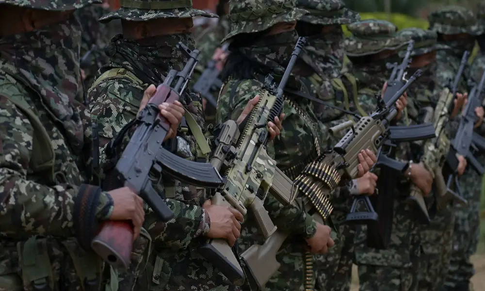 Seis disidentes muertos en combates en zona rural de Jamundí
