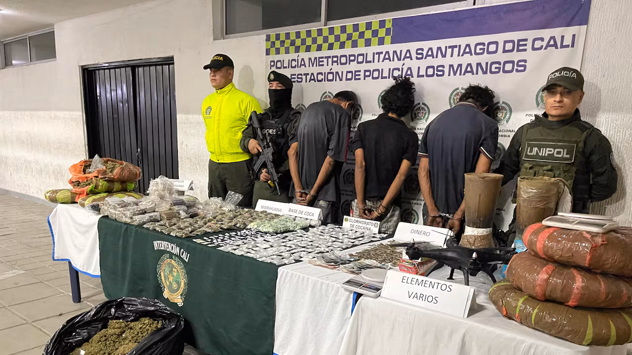Desmantelan búnker de drogas en el Cali