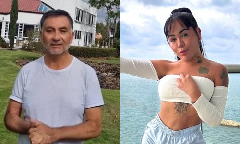 Hombre acusa a Yina Calderón de deberle su finca en Chicaque