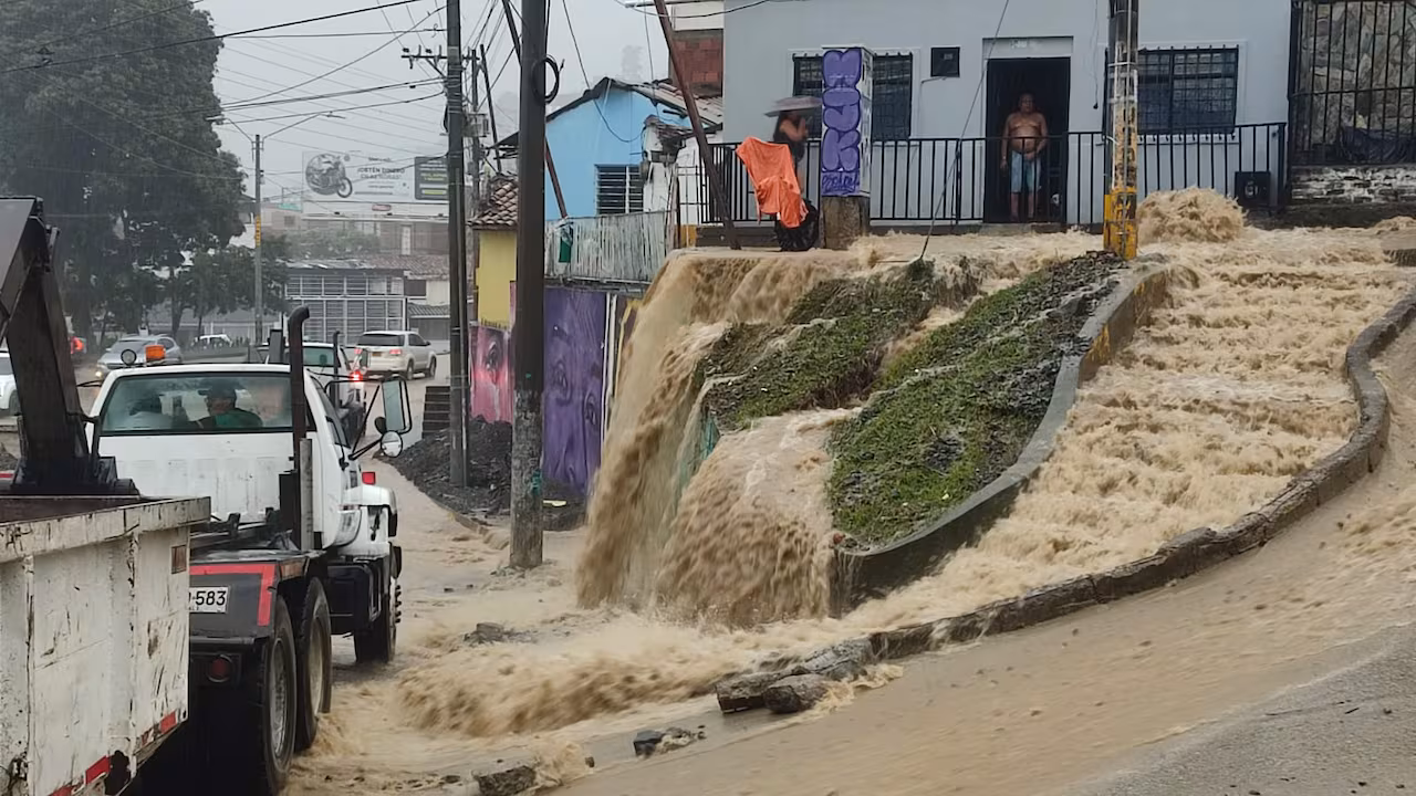Fuertes lluvias en Cali: deslizamientos y daños
