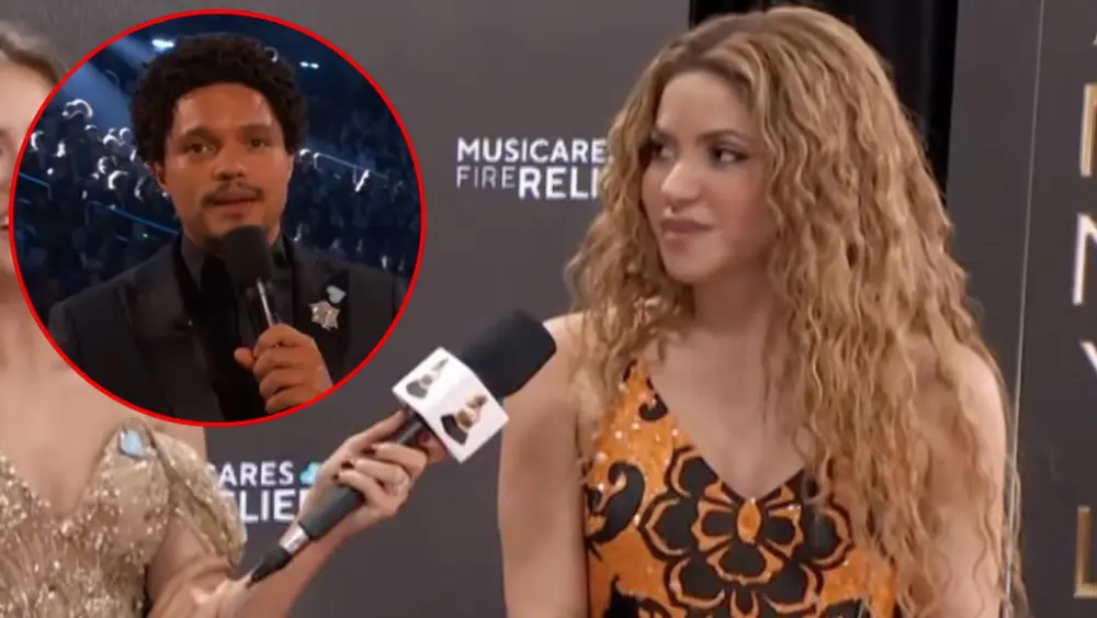 Shakira deslumbra en los Grammy 2025 pese a la controversia