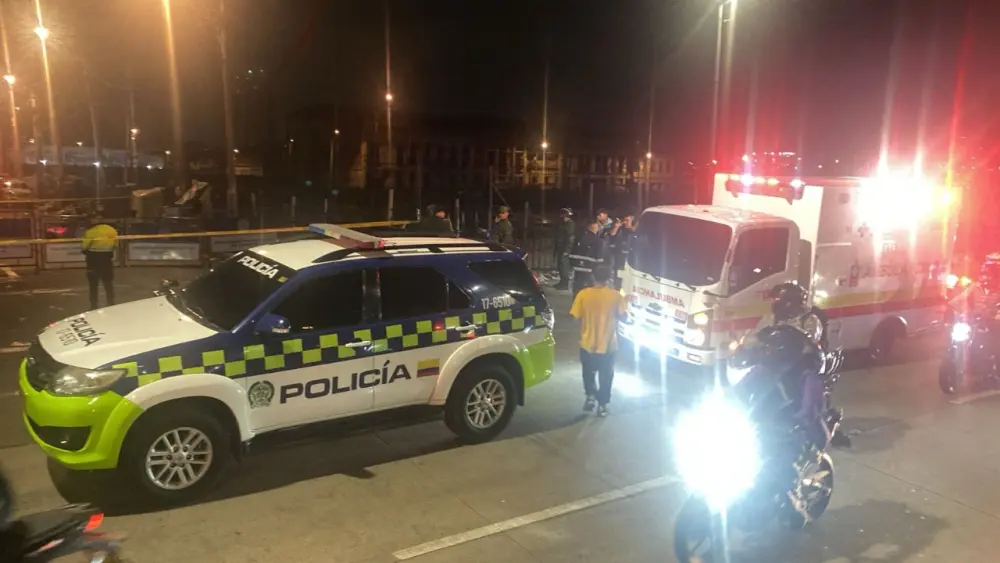 Lanzan granada en Bogotá: un muerto y varios heridos