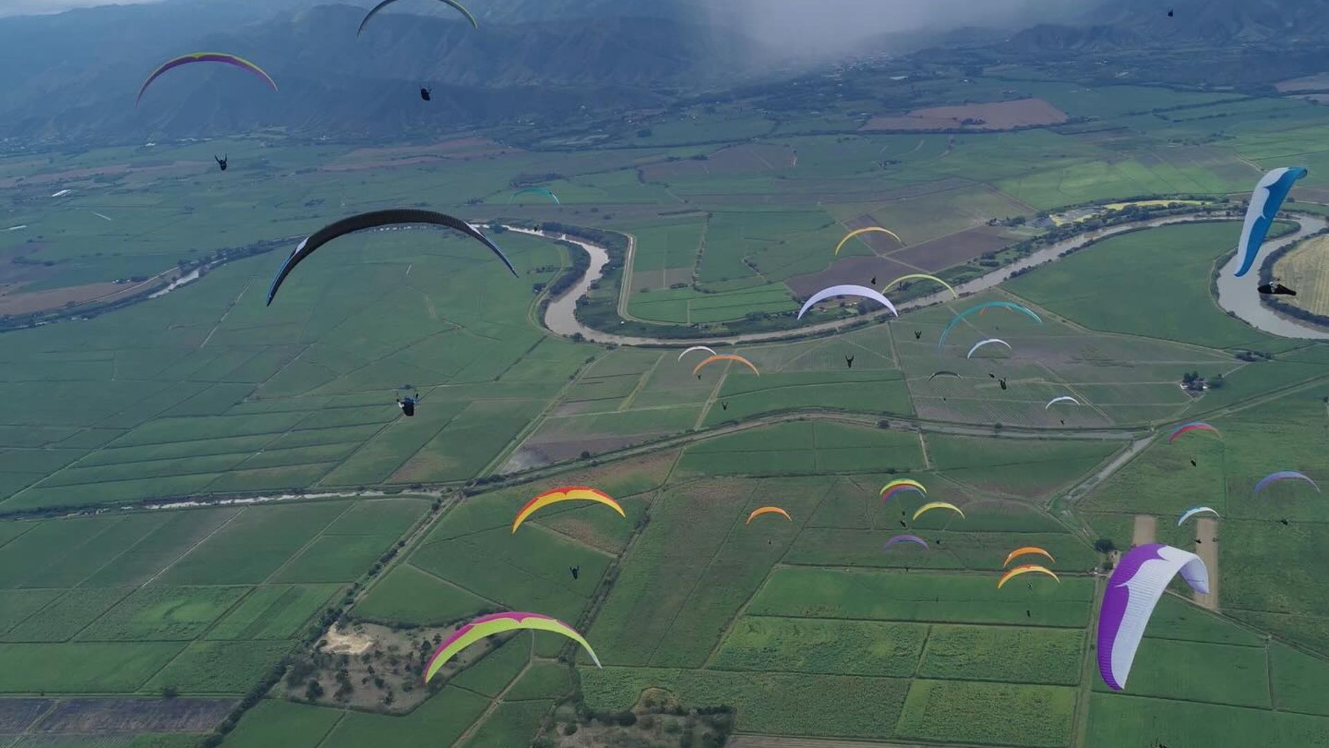 Nuevo accidente de parapente en Roldanillo deja herido