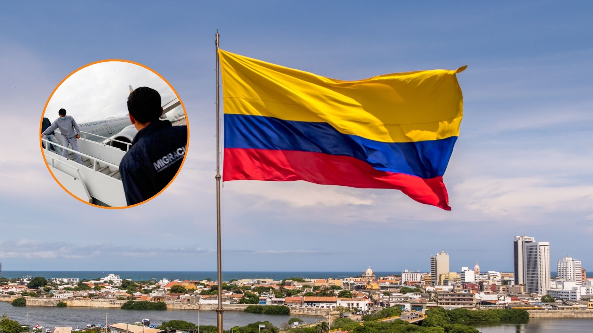 Llegó otro vuelo con colombianos deportados de EE. UU.