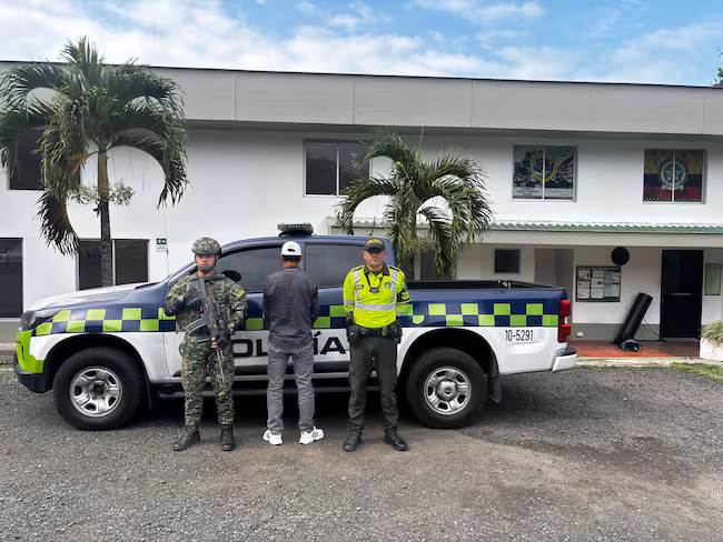 Capturan a Galleta, delincuente que operaba en Risaralda