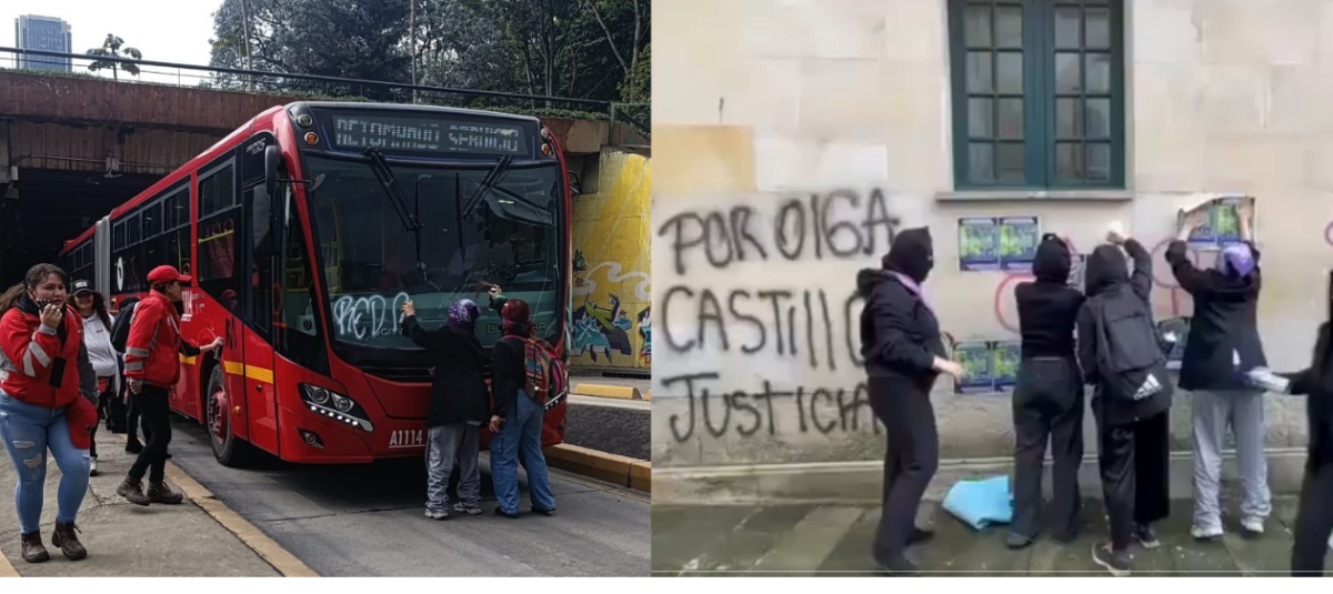 Marchas del día de la mujer terminan en desmanes