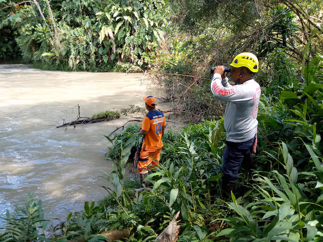 Continúa búsqueda de indígena en río Tatamá pese a lluvias