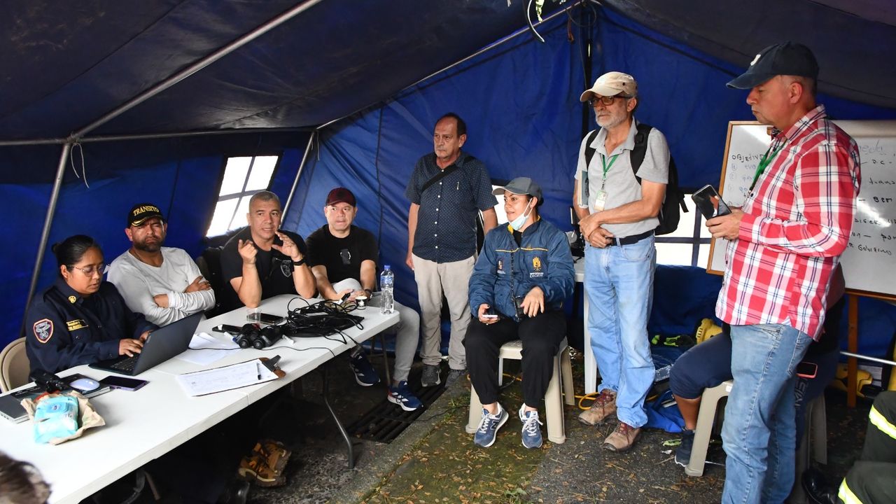 Monitorean La Esneda en Dosquebradas y sigue evacuación