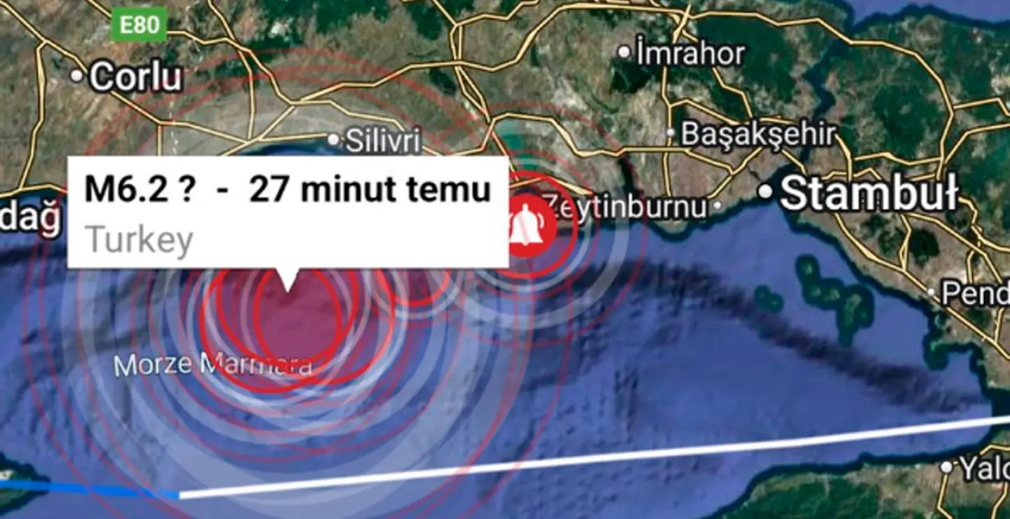 Sismo de magnitud 6,2 sacude Estambul y activa alerta en Turquía