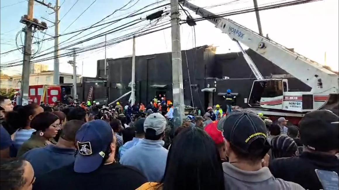 Tragedia en discoteca de Santo Domingo deja 15 muertos