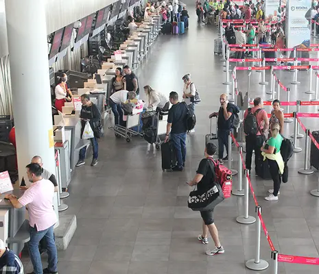 Aumenta número de pasajeros en el Aeropuerto Matecaña