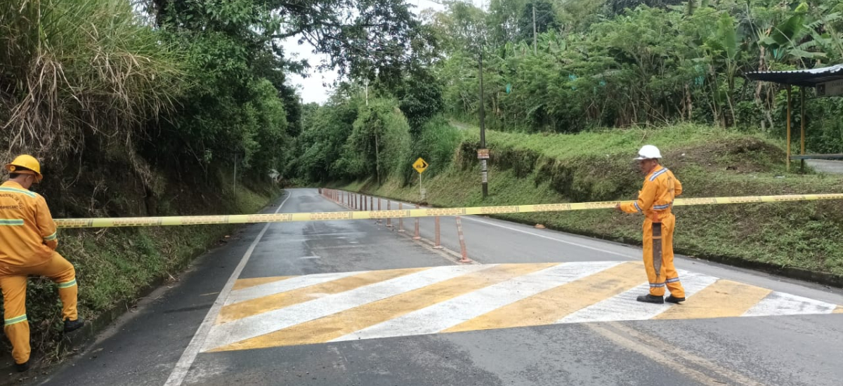 Emergencia vial en el Quindío: Invías activa rutas alternas