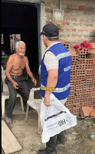Atención a familias en corregimiento de Cauca