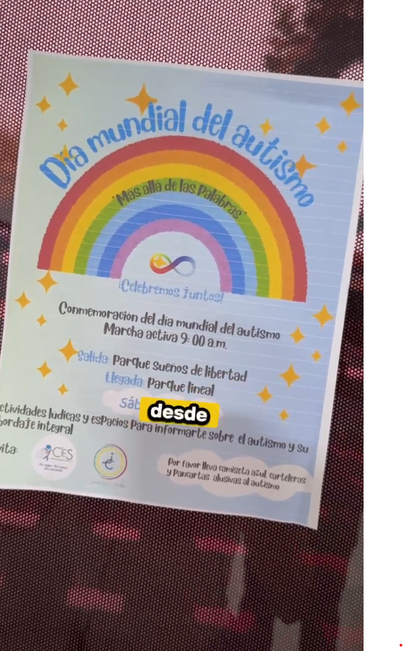 Marcha por el autismo este 5 de abril