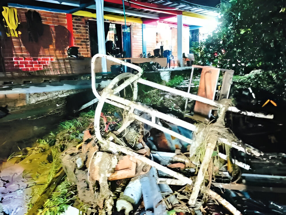 Vendaval en Belén de Umbría deja severos daños