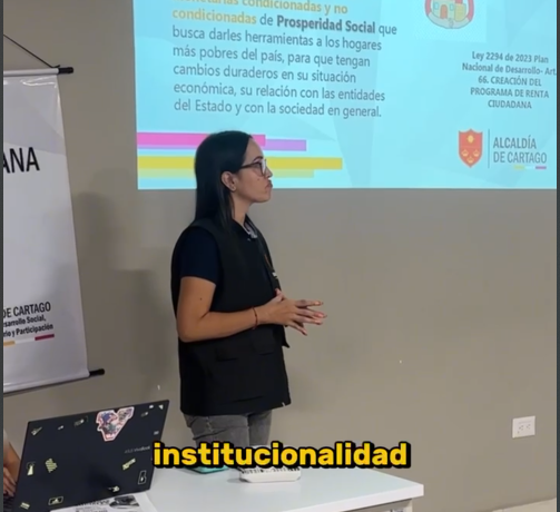 Primera mesa de inclusión del programa Renta Ciudadana
