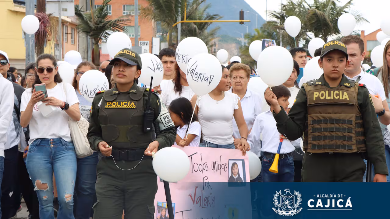 Cajicá despide a Valeria Afanador entre lágrimas
