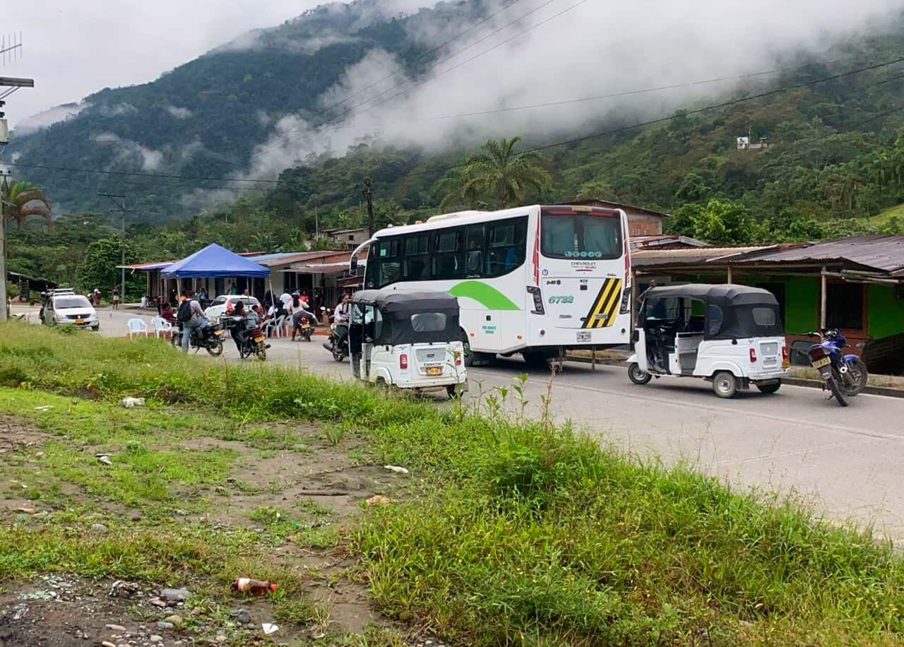 Vía Risaralda–Chocó paralizada: quinto día de tensión