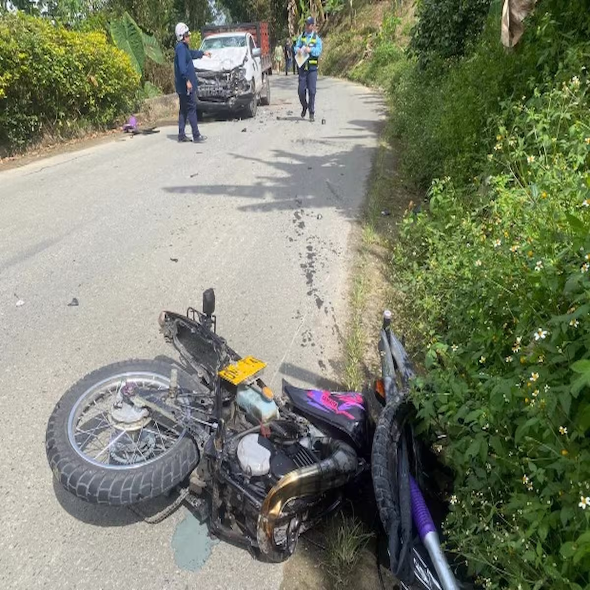 Hecho vial en el Norte de Caldas deja un fallecido